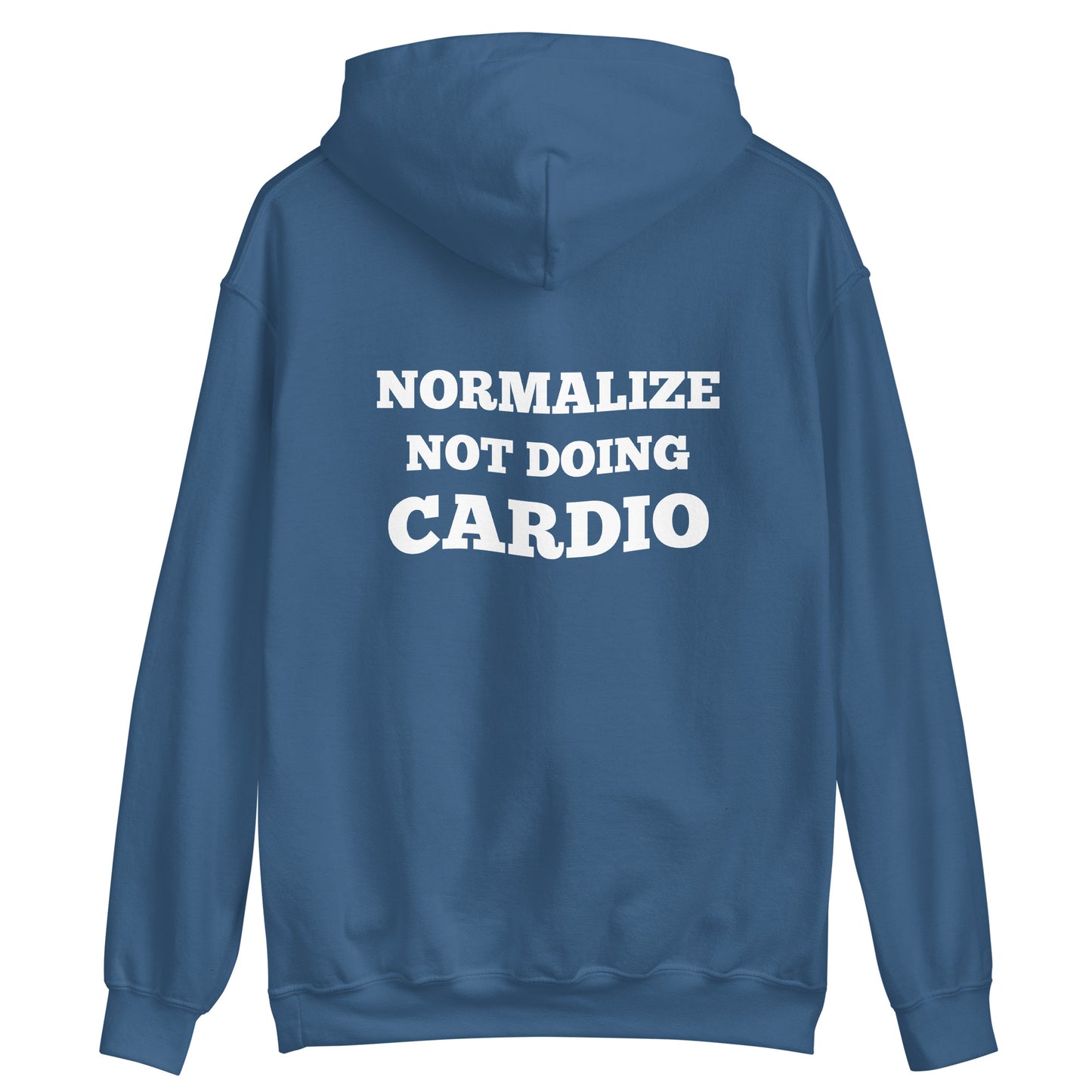 Normalize not doing cardio