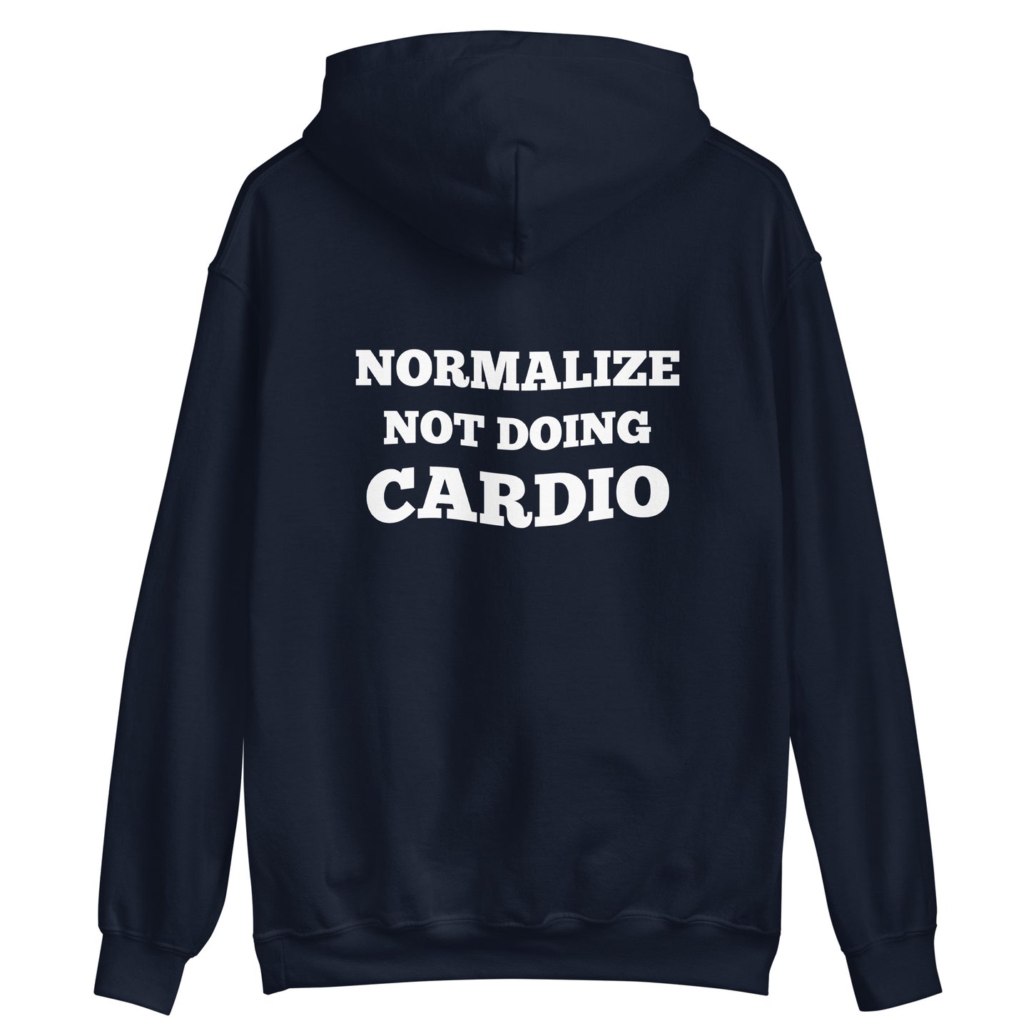 Normalize not doing cardio